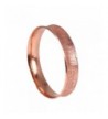 Linen Anticlastic Copper Bangle Bracelet