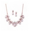 Mariell Multi Shaped Marquise Zirconia Necklace