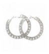 Simple Chain Smooth Silver Earrings