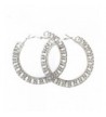 Simple Chain Smooth Silver Earrings