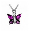 Cremation Butterfly Keepsake Memorial Necklace