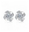 Eyesworld Sterling Silver Zirconia Earrings