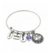 Symbology Dance Bangle Bracelet Silver