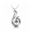 Latigerf Phoenix Necklace Sterling Austrian