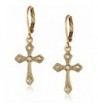 1928 Jewelry Gold Tone Crystal Earrings