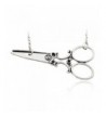 Meiligo Hairdresser Scissors Necklace Silver 1