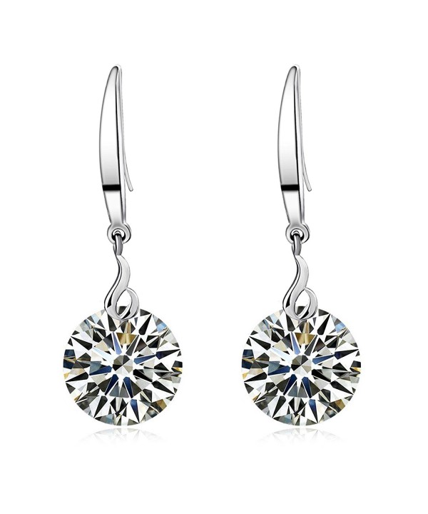 Sterling Swarovski Element Crystal Earrings