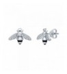 BERRICLE Sterling Earrings Swarovski Zirconia