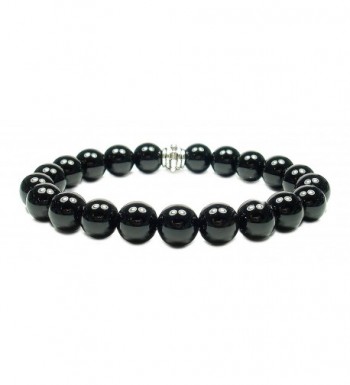 OBSIDIAN Genuine Crystal Gemstone Bracelet