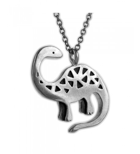 Mark Poulin Necklace Brontosaurus Dinosaur