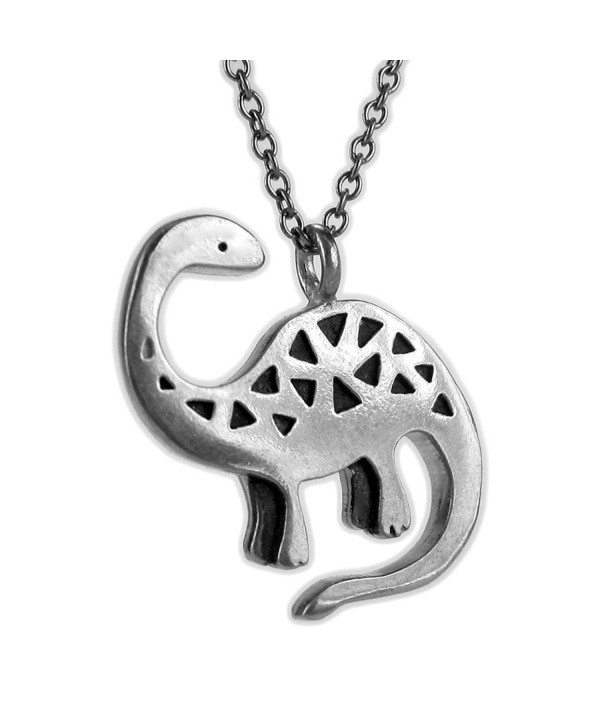 Mark Poulin Necklace Brontosaurus Dinosaur