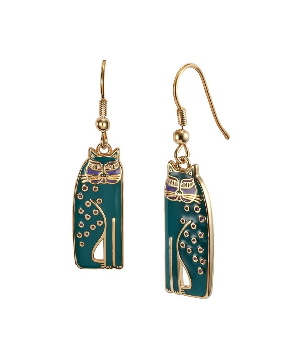 Laurel Burch Siamese Dangle Earrings