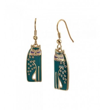 Laurel Burch Siamese Dangle Earrings