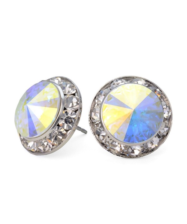 PammyJ Aurora Borealis Crystal Earrings