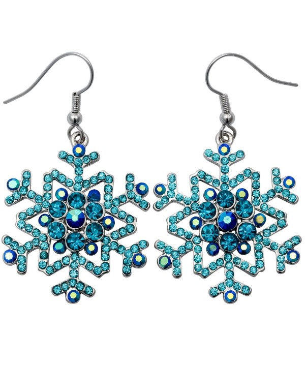 Stephenie Jewelry Snowflake Earrings Christmas