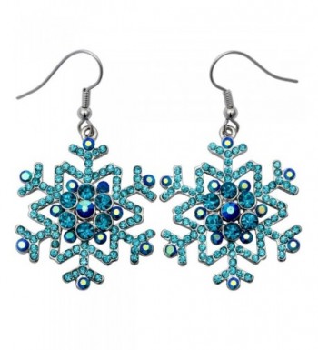 Stephenie Jewelry Snowflake Earrings Christmas