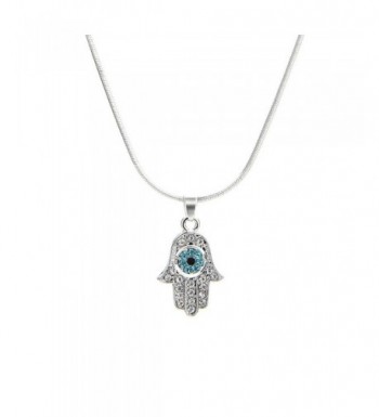 Meiligo Fashion Necklace Rhinestone Protective