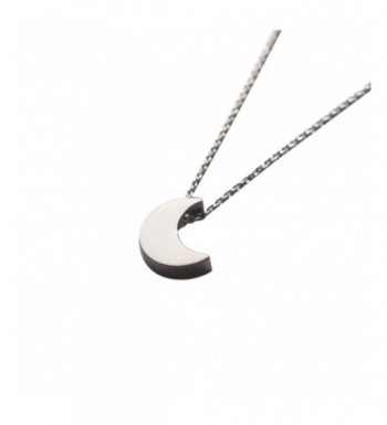 Freena Design Silver Crescent Necklace