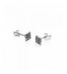 Sterling Silver Square Celtic Earrings