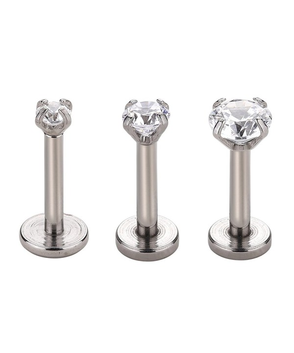 Zirconia Forward Cartilage Piercing Earrings