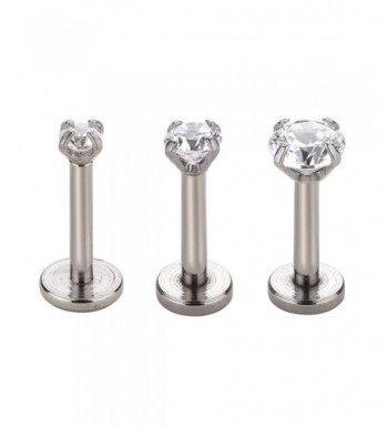 Zirconia Forward Cartilage Piercing Earrings