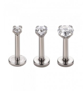 Zirconia Forward Cartilage Piercing Earrings