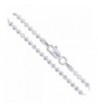 Sterling Silver Diamond Cut Chain Necklace