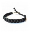 Adjustable Alligator Black Green Bracelet