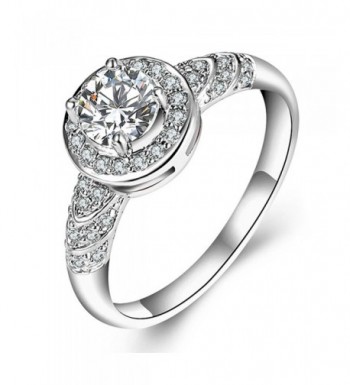F U Platinum Diamond Engagement Jewelry