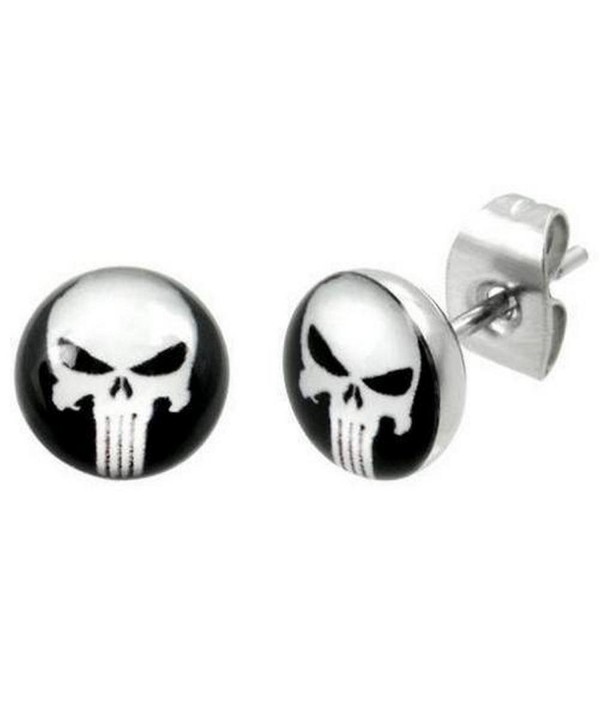 Timeless Treasures Stainless Punisher Earrings