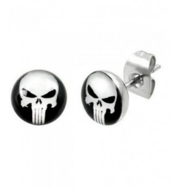 Timeless Treasures Stainless Punisher Earrings