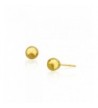 14k 6m Ball Stud Earrings