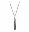 Tassel Hammered Necklace SPUNKYsoul Collection