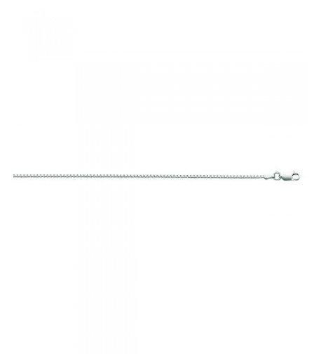 Sterling Silver Rohdium Classic Necklace