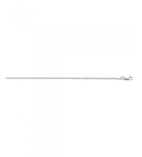 Sterling Silver Rohdium Classic Necklace