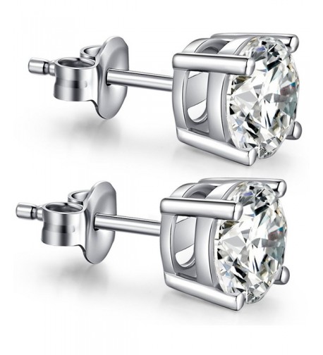 Sterling Princess Simulated Earrings Zirconia