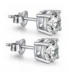 Sterling Princess Simulated Earrings Zirconia