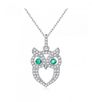 Necklace Sterling Silver Zirconia Pendant