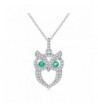 Necklace Sterling Silver Zirconia Pendant