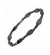 Magnetic Twisted Simulated Hematite Bracelet