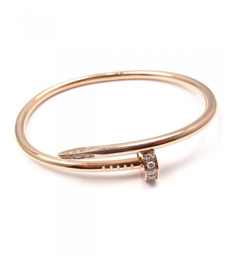 BazaarE Womens Stainless Bangle Bracelet