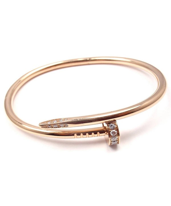 BazaarE Womens Stainless Bangle Bracelet