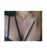 Diamond Lariat Necklace Bar Gold