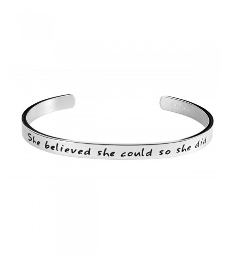 believe Inspirational Bracelet Bangle standard