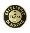 PinMarts Plated Excellence Service Rhinestone