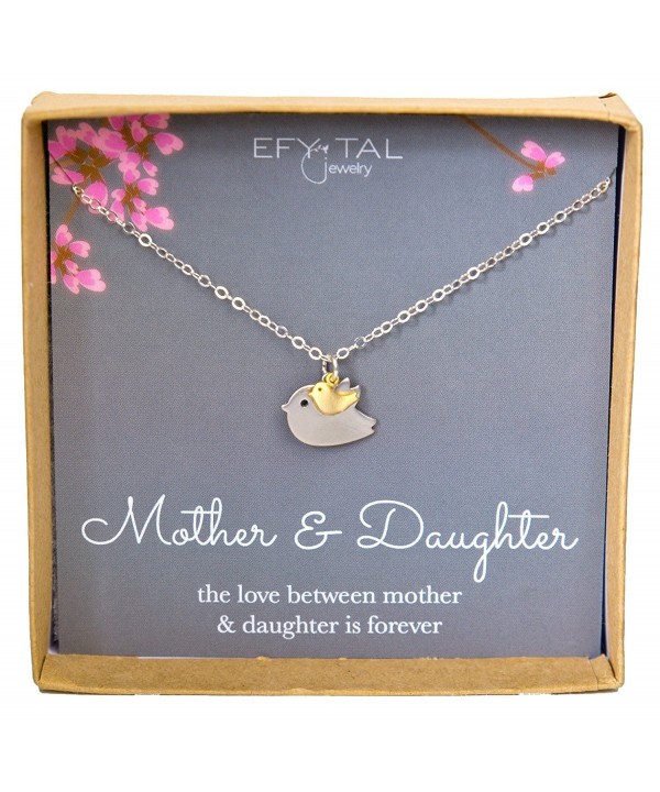 Mother Daughter Necklace Mothers Jewelry