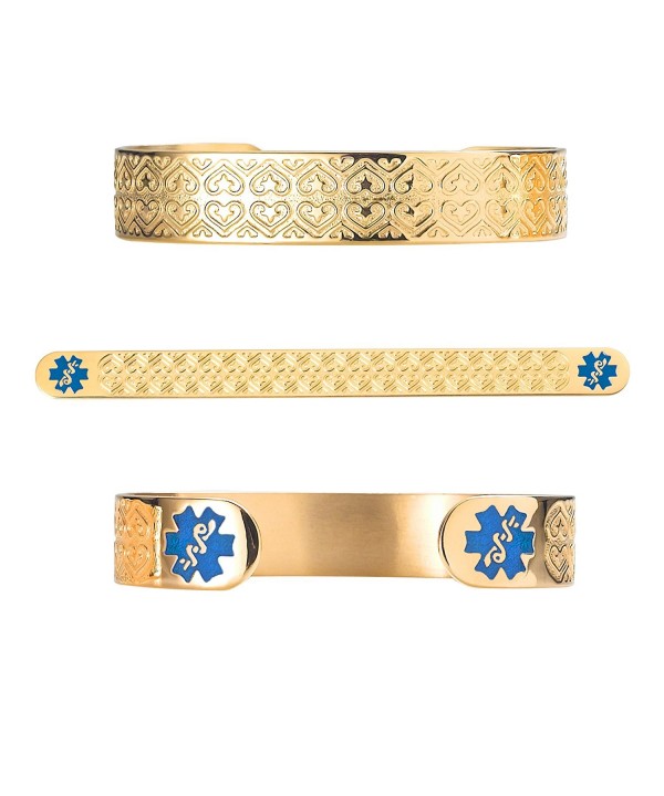 Divoti Engraved Valentine Medical Bracelet