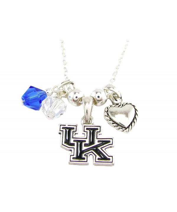 Kentucky Wildcats Austrian Crystal Necklace