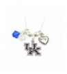 Kentucky Wildcats Austrian Crystal Necklace