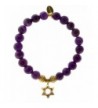 EvaDane Natural Amethyst Gemstone Bracelet